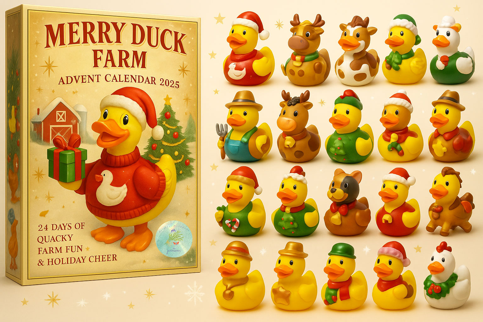 Merry Duck Farm Advent Calendar 2025