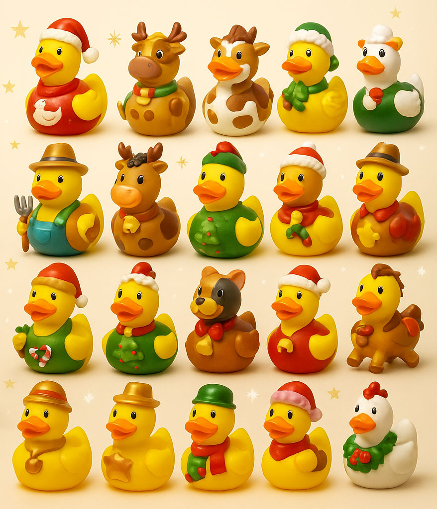 Merry Duck Farm Advent Calendar 2025