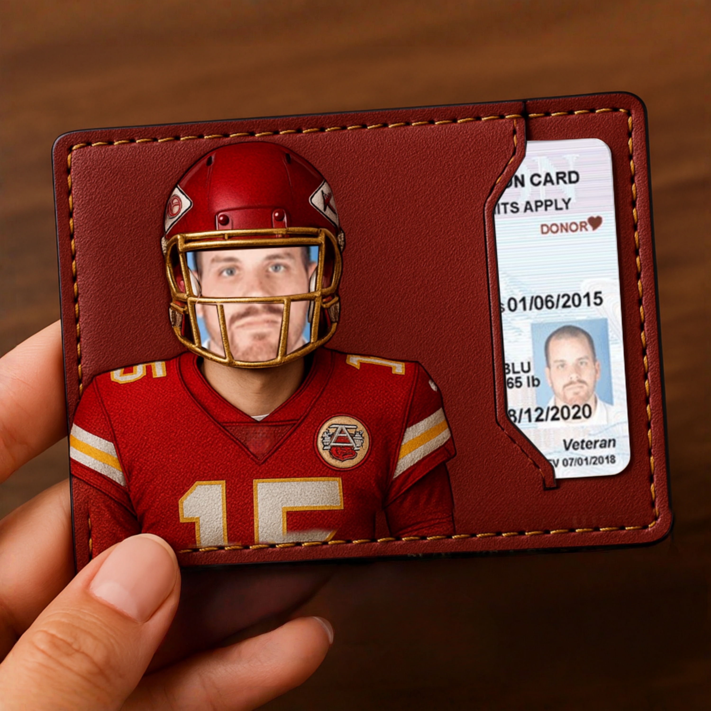 NFL Team ID Card Holder