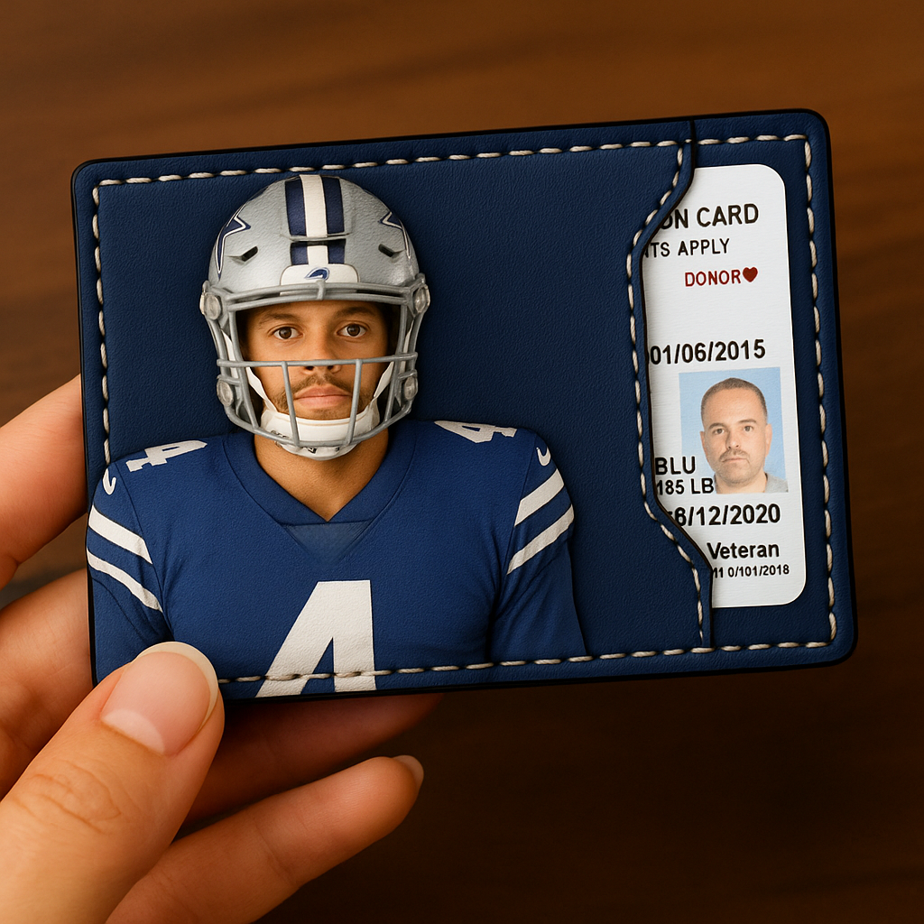 NFL Team ID Card Holder