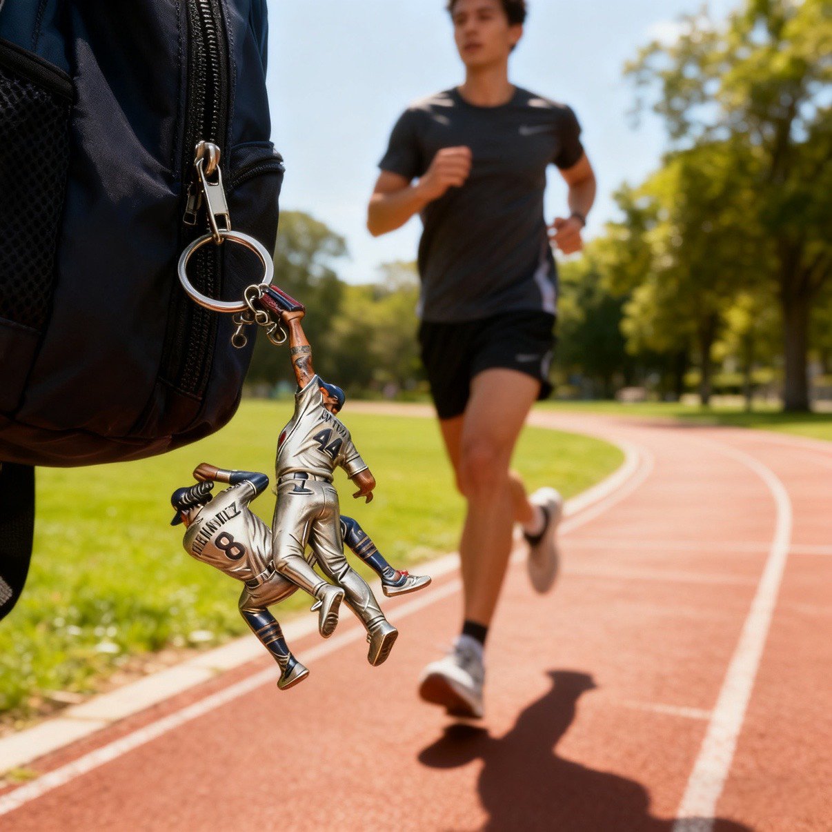🎄World Series Game 7 Andy Pages Catch Keychain