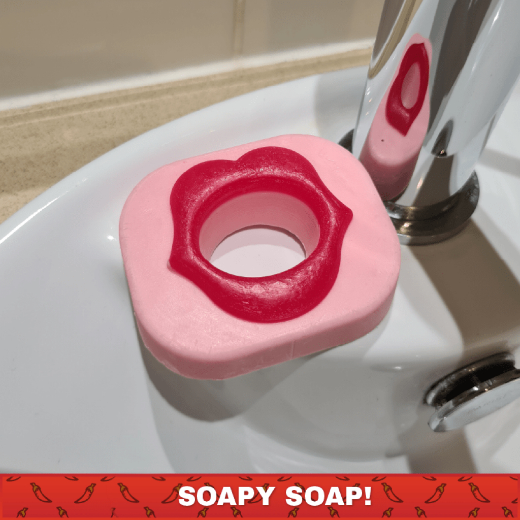 🧼👄 -Red Lips Hand Soap