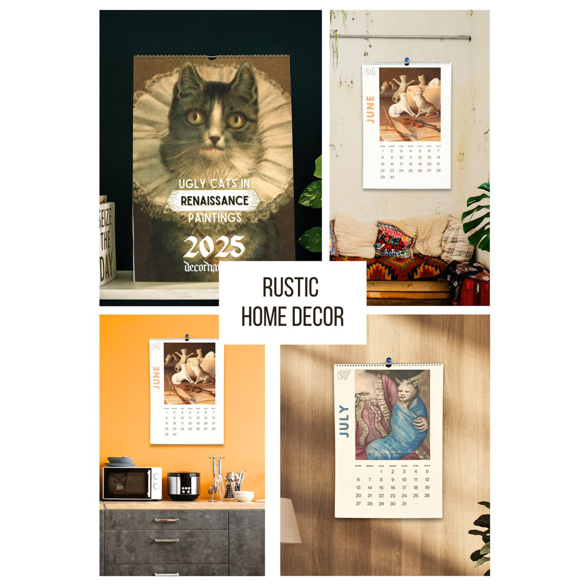 Christmas Presale 49% OFF✨2025 Wall Hanging Calendar, Funny Art Novelty Gift