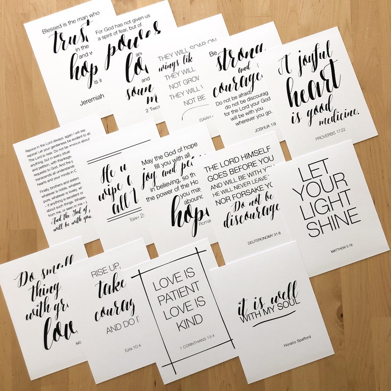 Set of 52 Scripture Cards