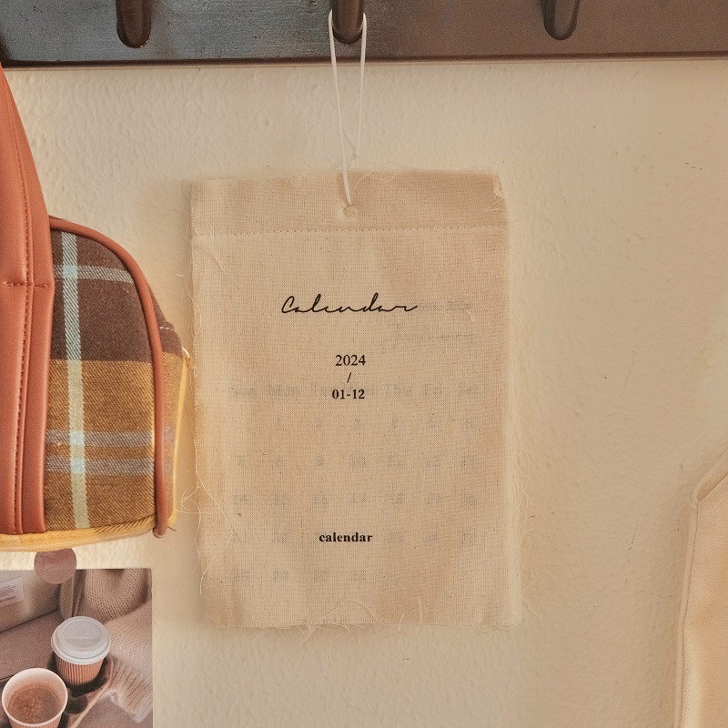 🌎🤩Environmental Friendly!Cotton And Linen Calendar📅
