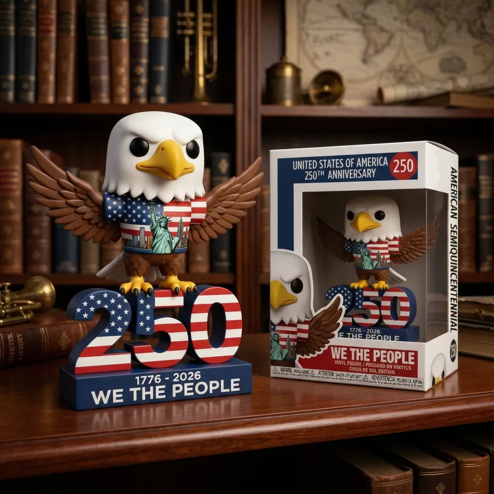 🔥We The People 250th Anniversary Eagle Figure Doll (1776-2026)