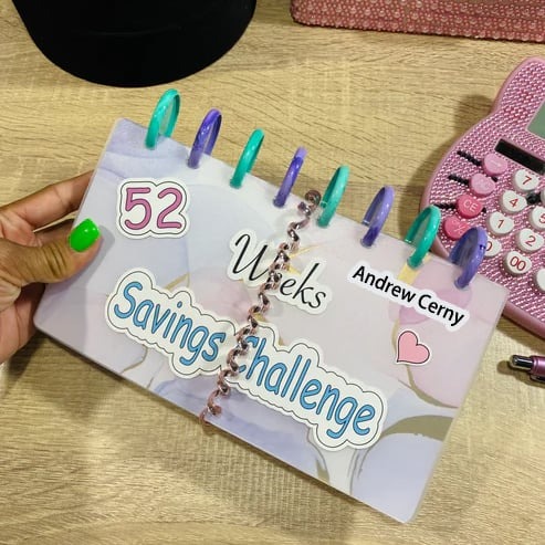 📒 Savings Binder--💰 52 Week Savings Challenge