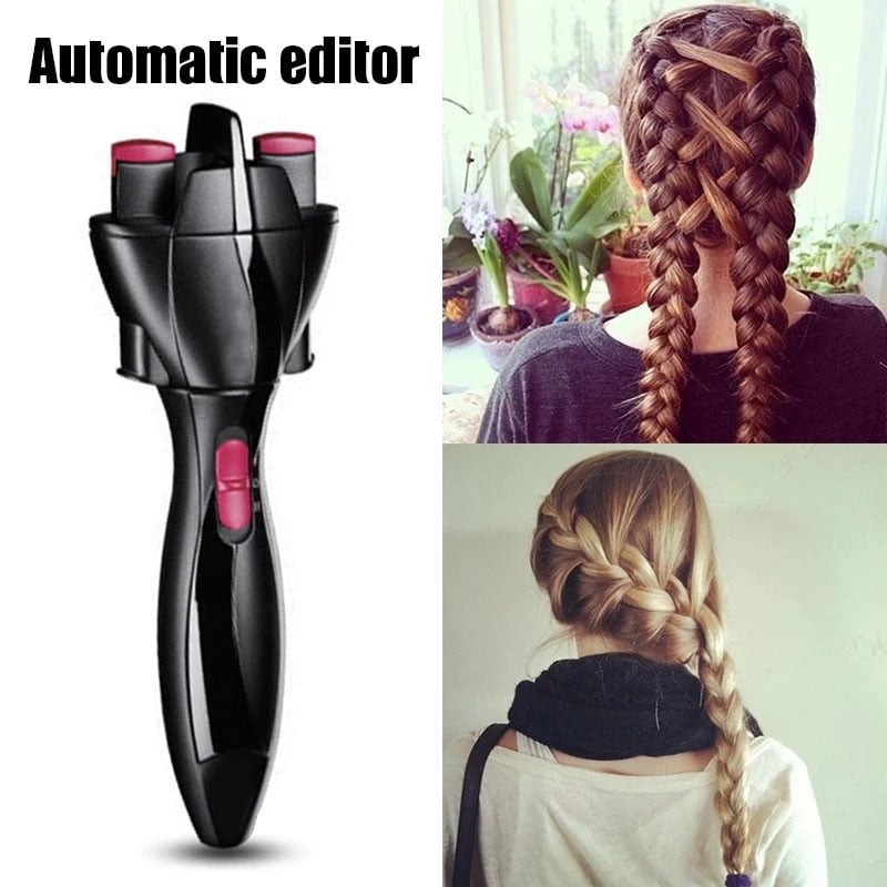 🔥Last Day Promotion 50% OFF🔥 - 360 Degree Rotate Automatic Hair Braider