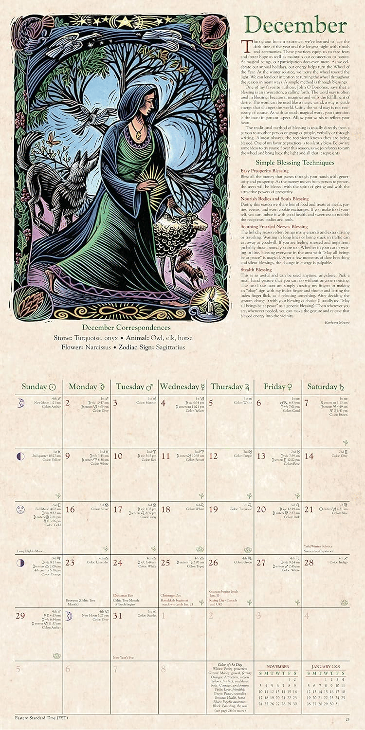 🔥Hot Sale 49% OFF - 2025 Witches' Calendar