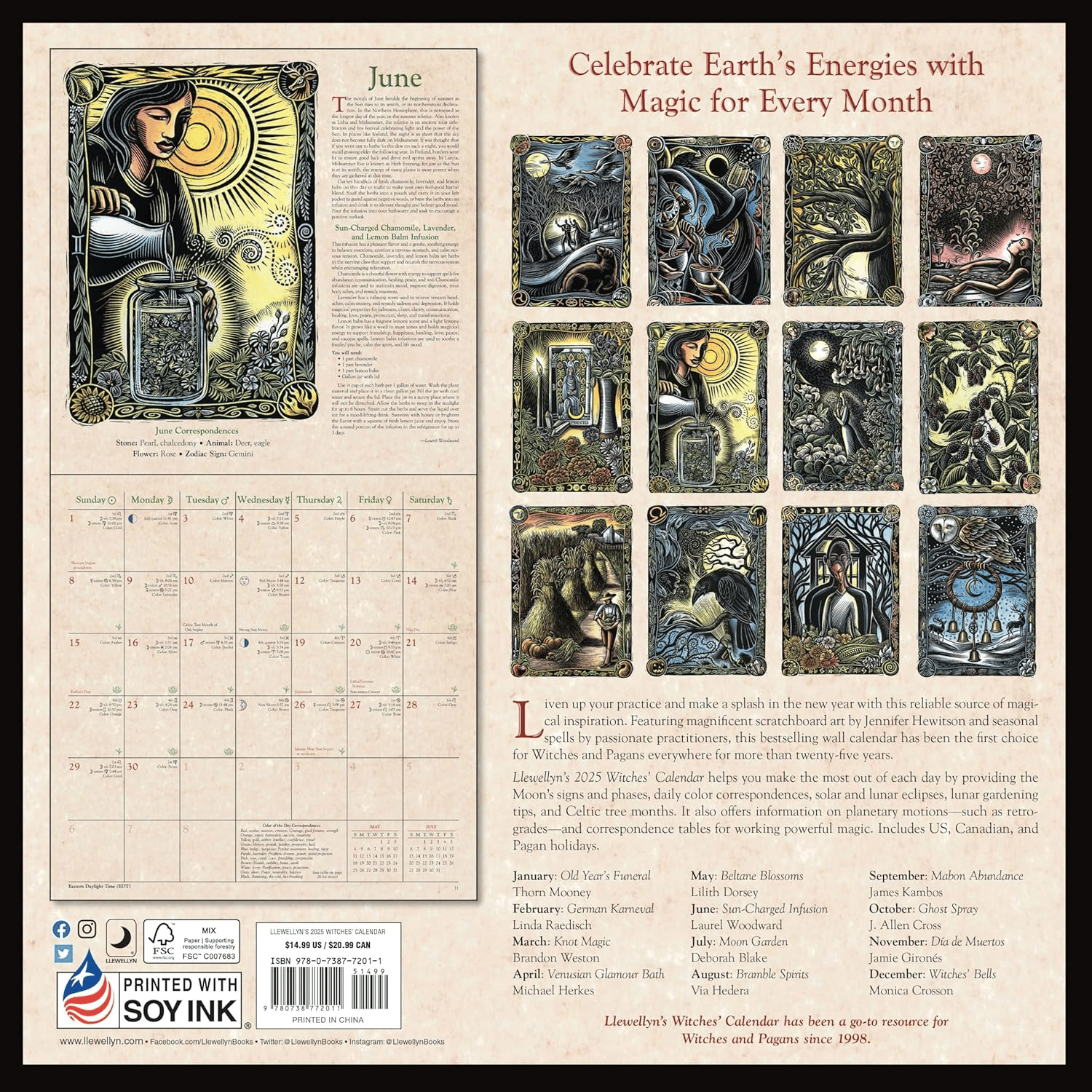 🔥Hot Sale 49% OFF - 2025 Witches' Calendar