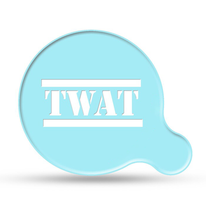 ☕Rude Stencils for Drinks and Desserts☕