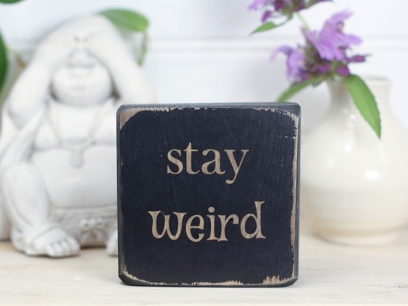 ✨Small desk sign with funny saying