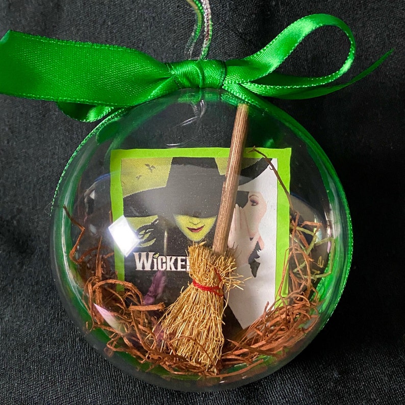 Wicked Movie Christmas Ornament