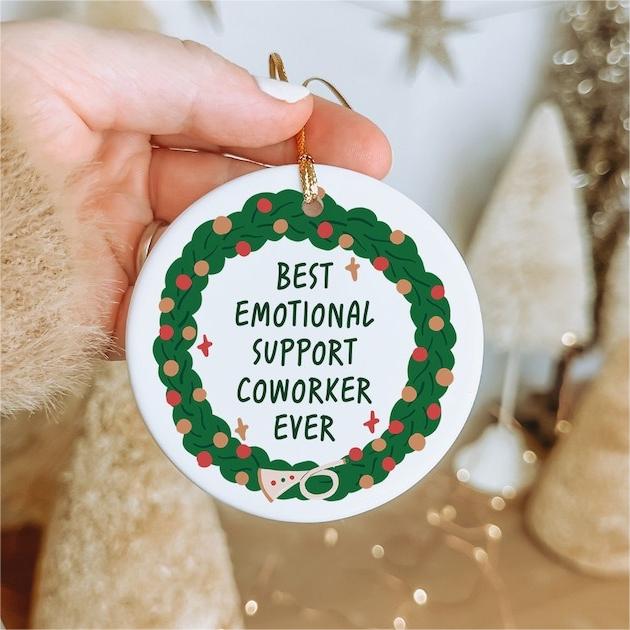 🎁🎁Handmade Emotional Support  Ornament Gift