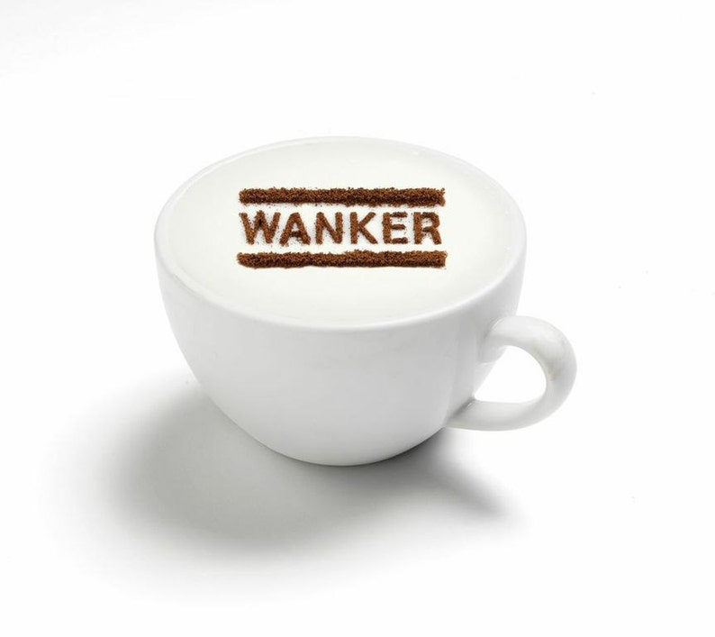 ☕Rude Stencils for Drinks and Desserts☕