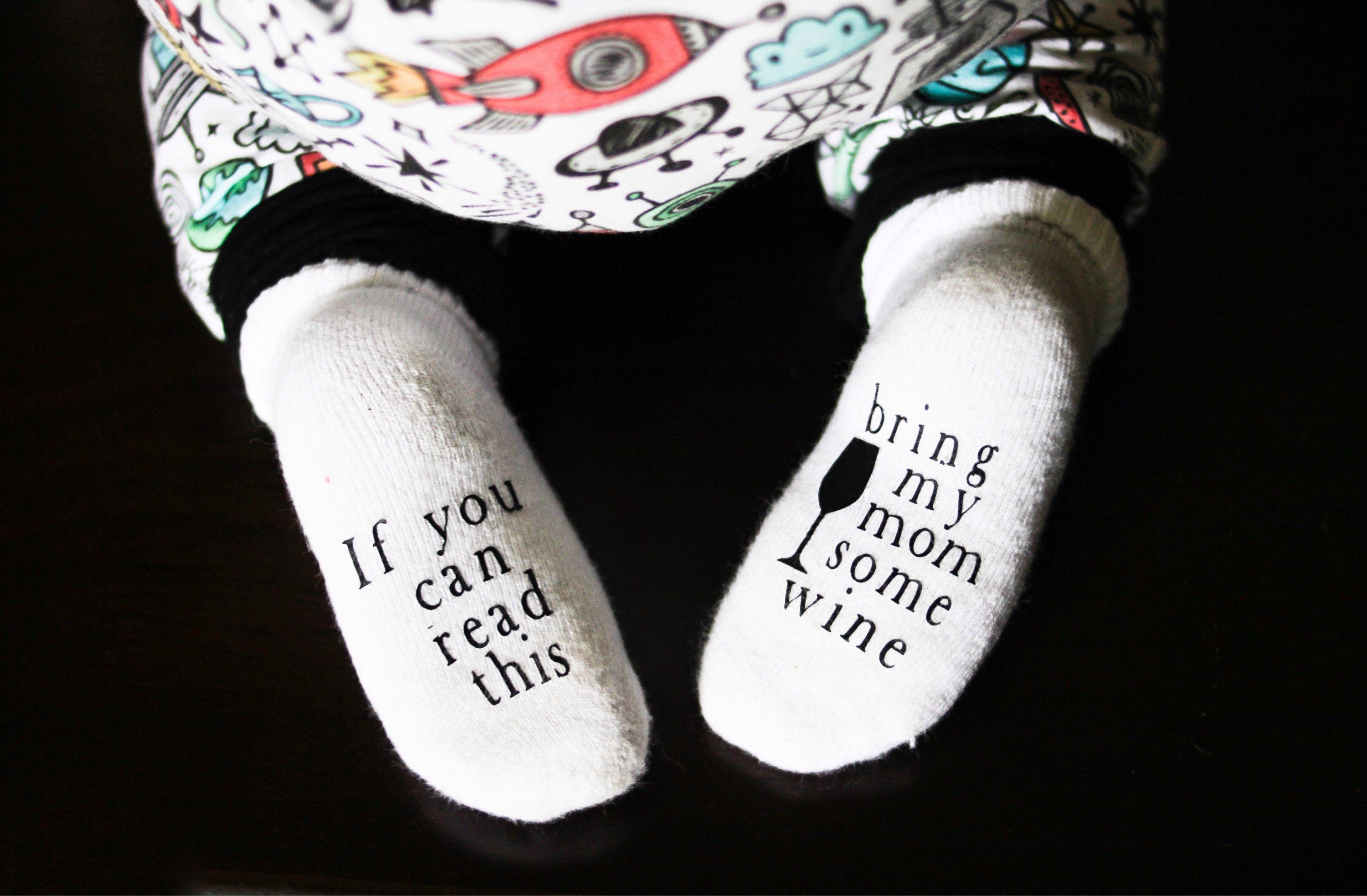 Mothers Day Gift✨- Baby Wine Socks🧦
