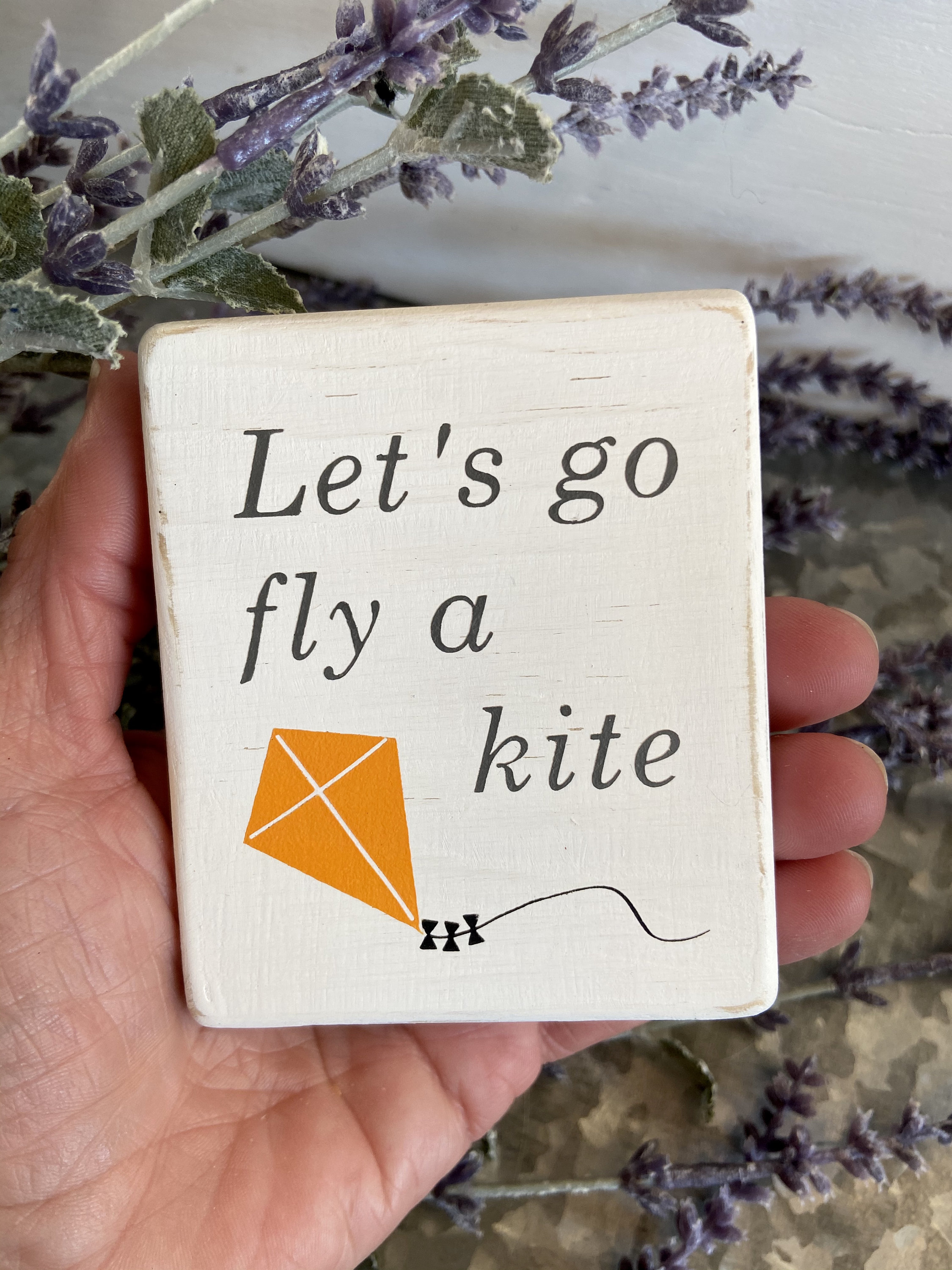 Spring mini wood signs