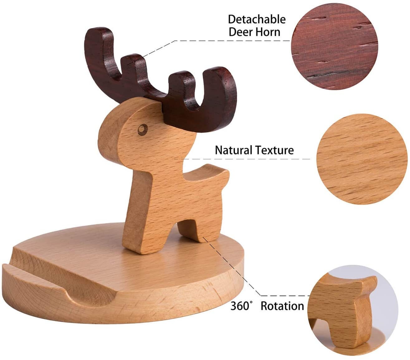 Engraved Phone Tablet Dock Holder