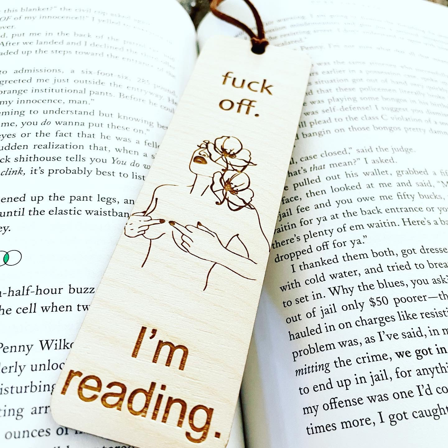 😝FUCK OFF I’M Reading • Bookmark🔖