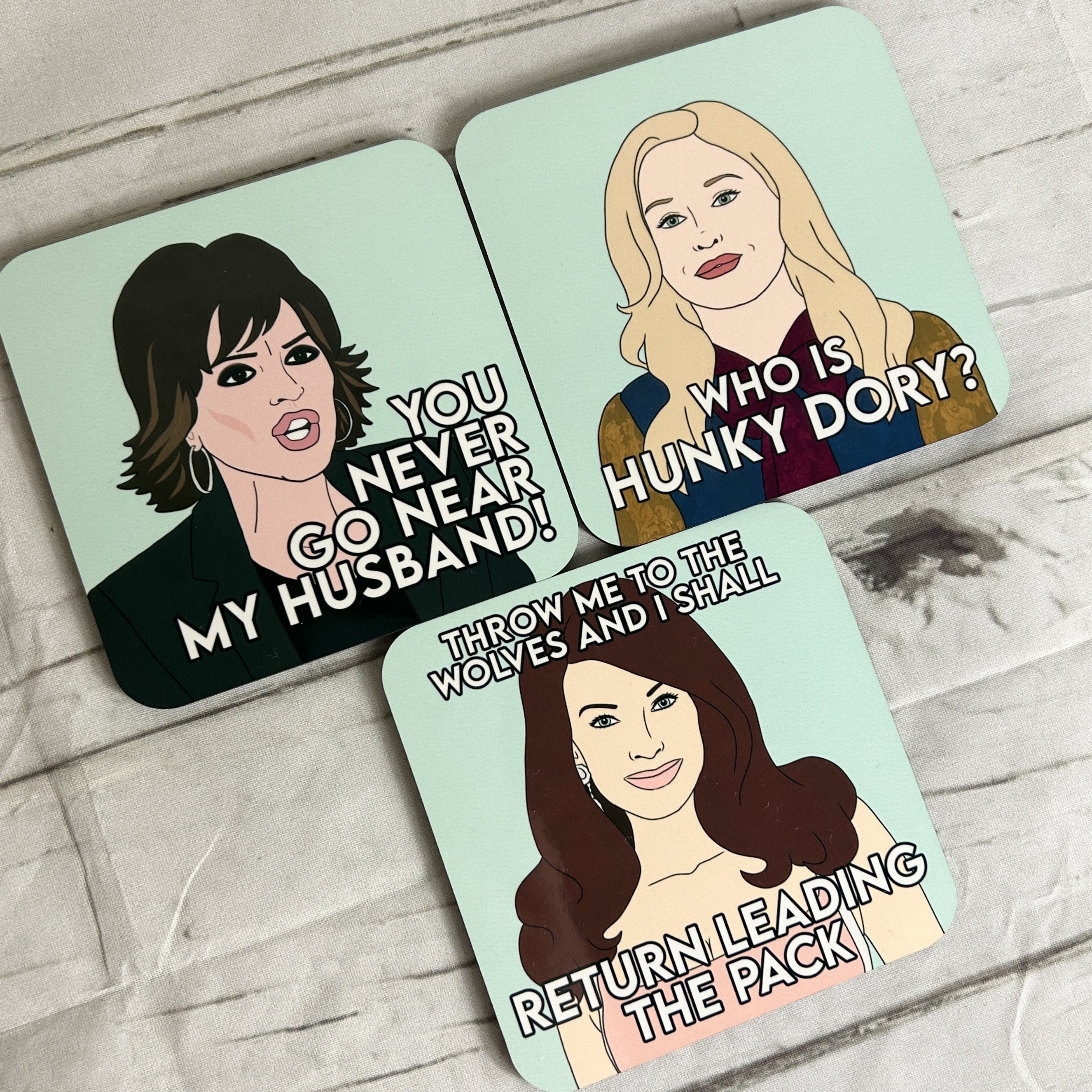 😎Real Housewives of Beverly Hills Coasters💦