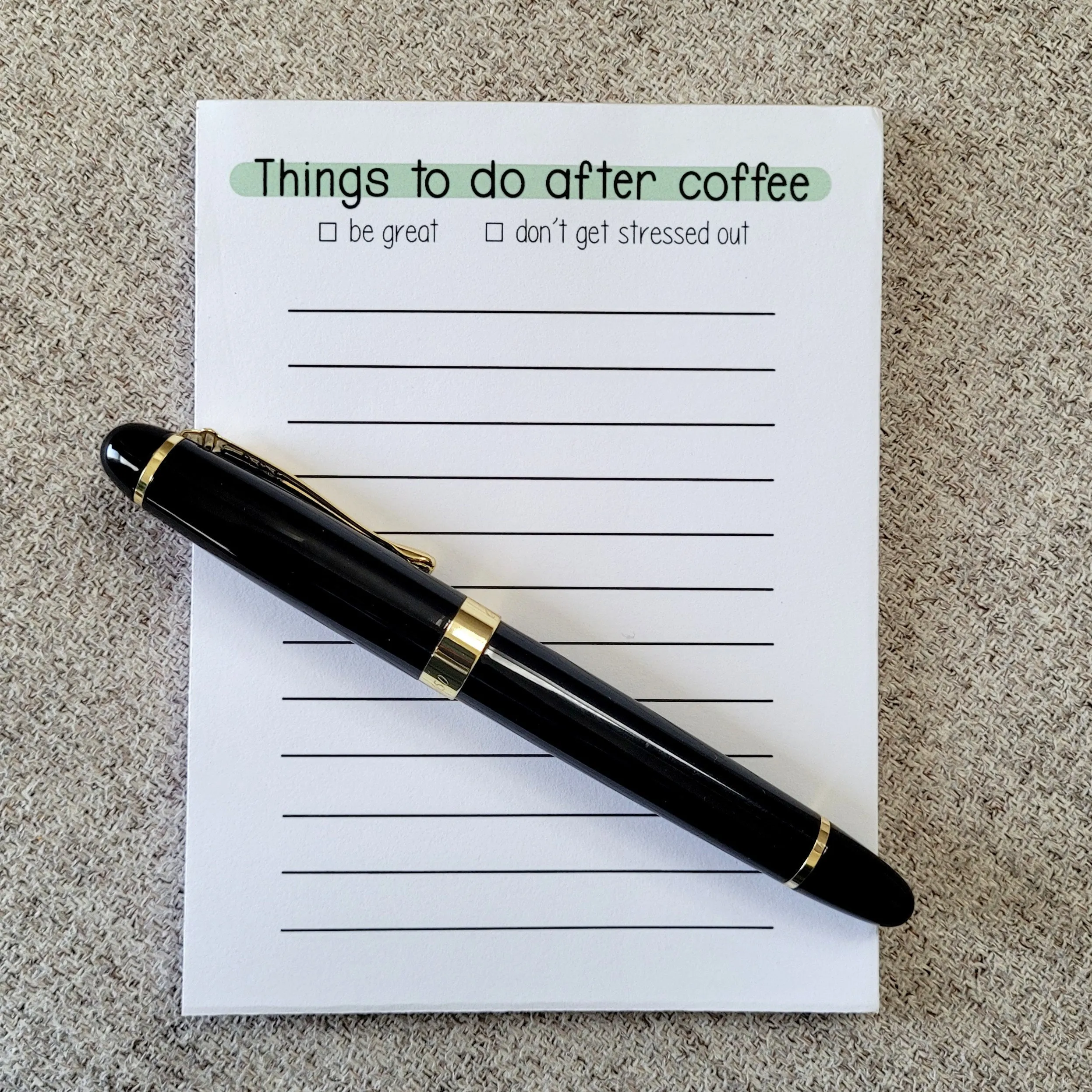 Quirky To-Do List Notepad Set