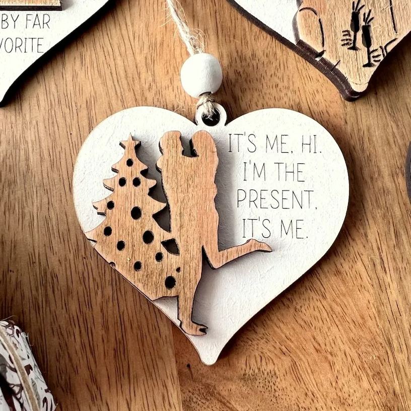 Funny Couple Ornament