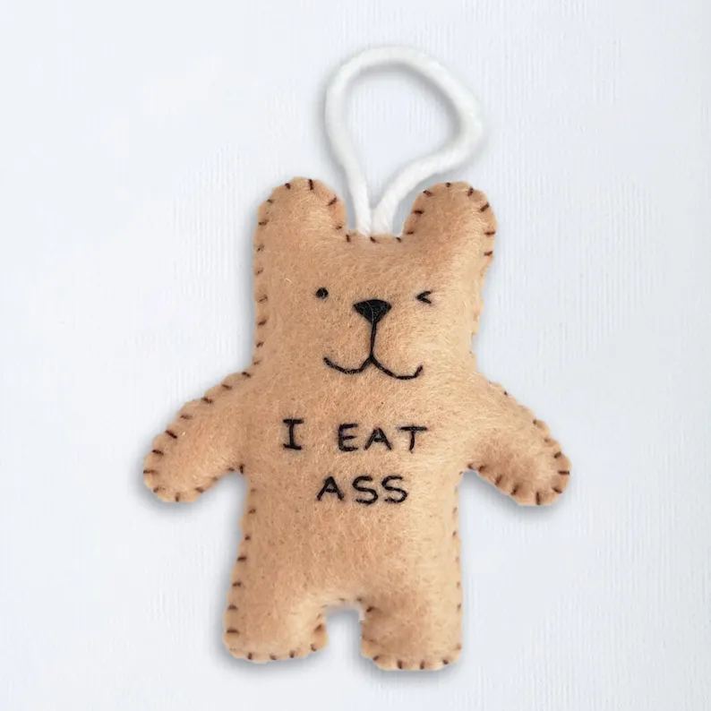 🔥Black Friday Sale 80% OFF!!  Funny bear Christmas ornaments  ฅʕ•̫͡•ʔฅ
