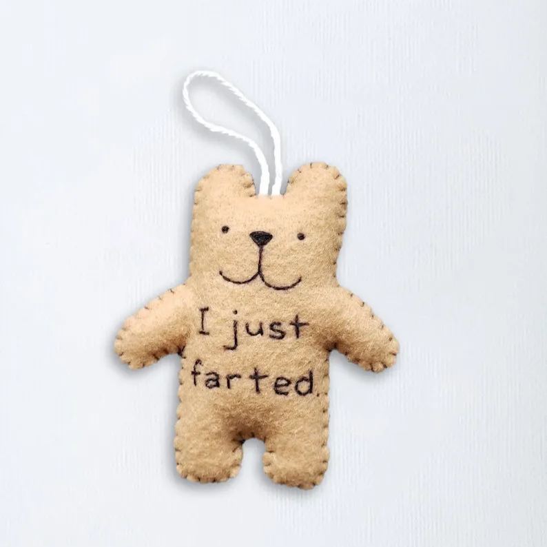 🔥Black Friday Sale 80% OFF!!  Funny bear Christmas ornaments  ฅʕ•̫͡•ʔฅ