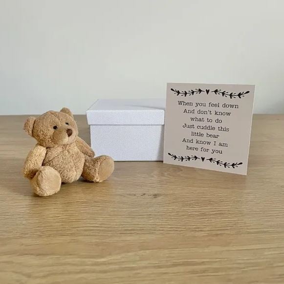 🎁✨ Bear Expression Card Friendship Cift