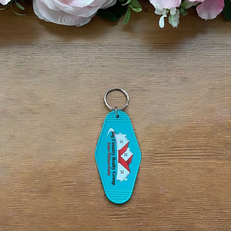 Vintage Hotel Motel Key Chains