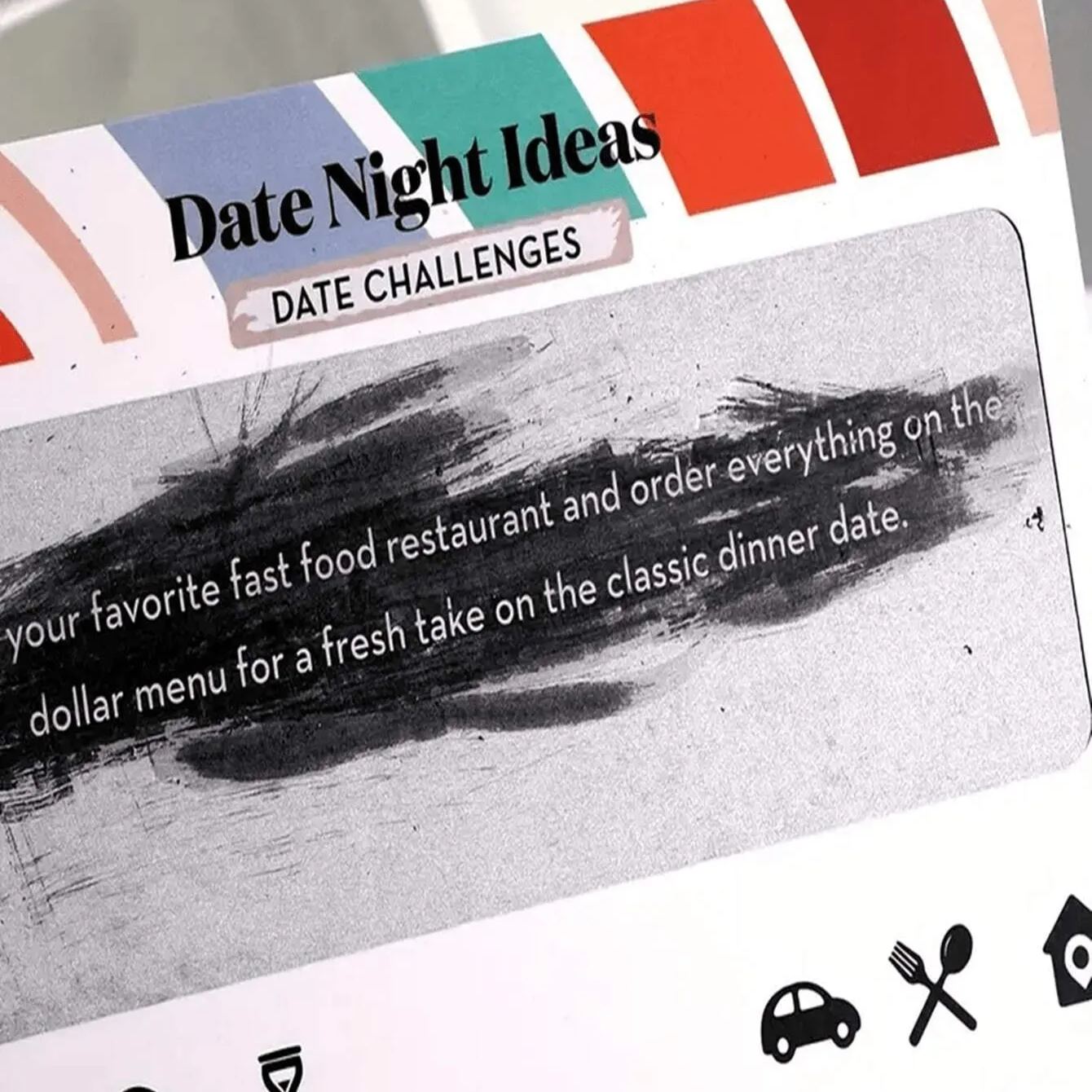 Romantic Couples Gift - Fun & Adventurous Date Night Box