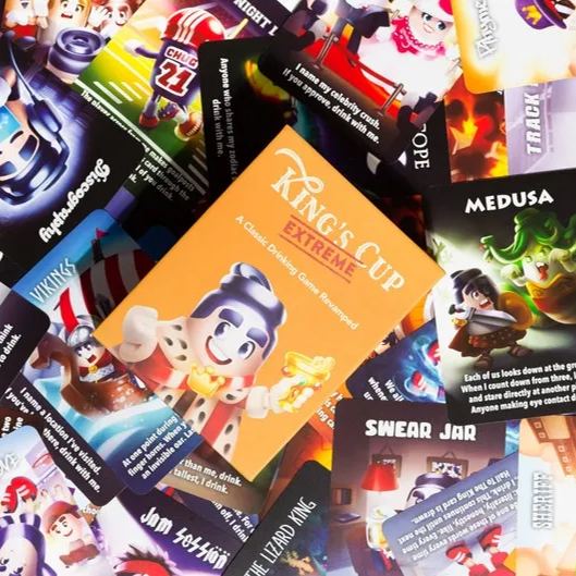 King's Cup Extreme - A Drinking Party Card Game for Adults