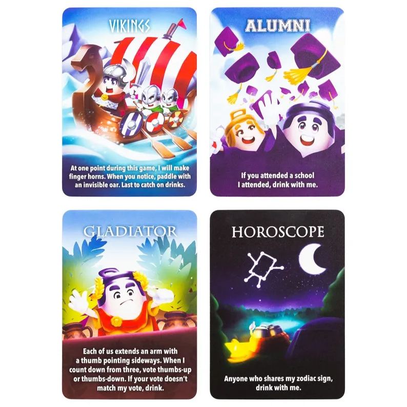 King's Cup Extreme - A Drinking Party Card Game for Adults