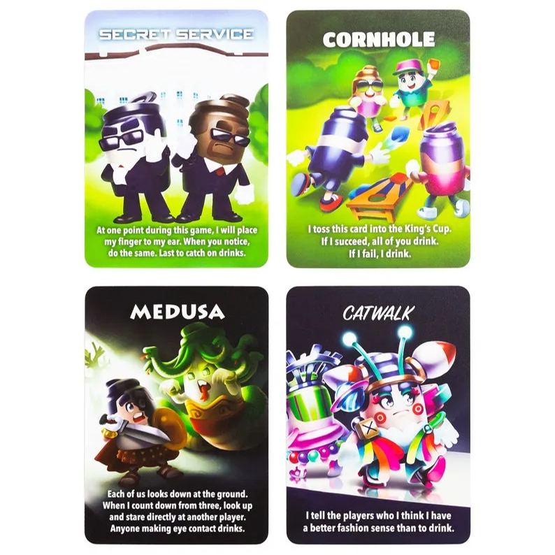 King's Cup Extreme - A Drinking Party Card Game for Adults