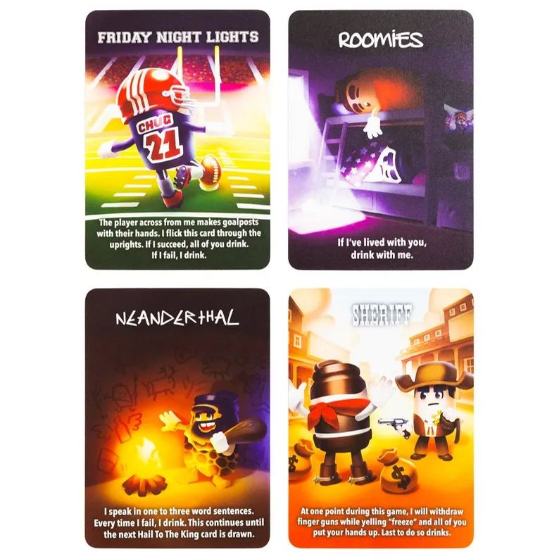 King's Cup Extreme - A Drinking Party Card Game for Adults