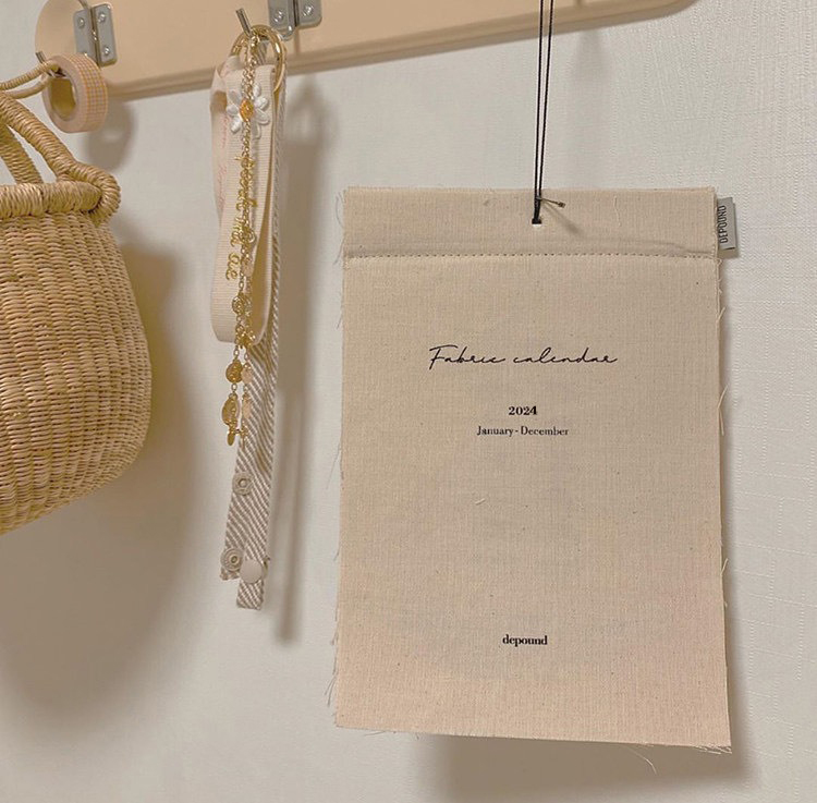 🌎🤩Environmental Friendly!Cotton And Linen Calendar📅