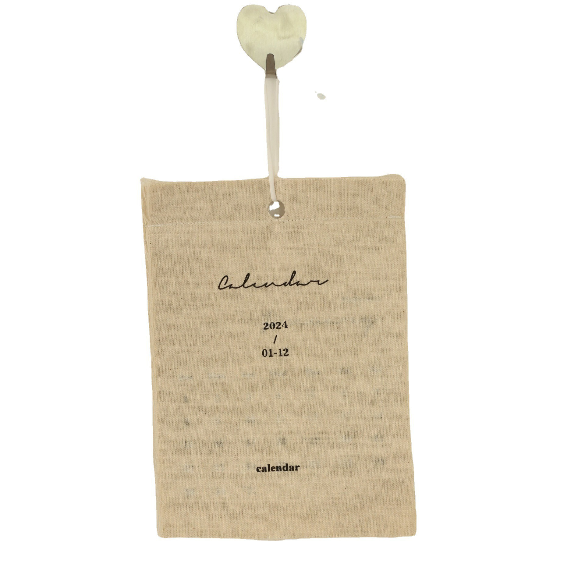 🌎🤩Environmental Friendly!Cotton And Linen Calendar📅