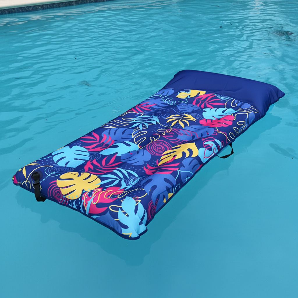 Tropical Leaf Pool Float Mattress – Your Ultimate Summer Relaxation Companion