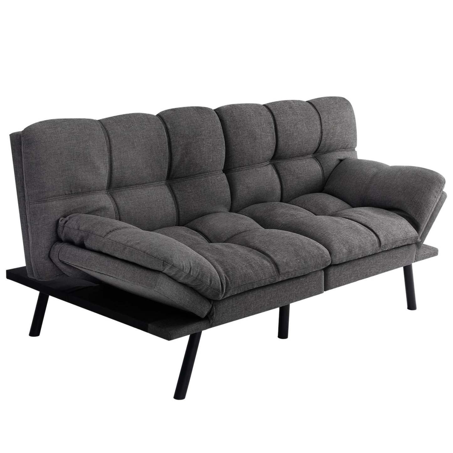 Sleeper Convertible Sofa Bed,Memory Foam Couch,Convertible Loveseat for Living Room