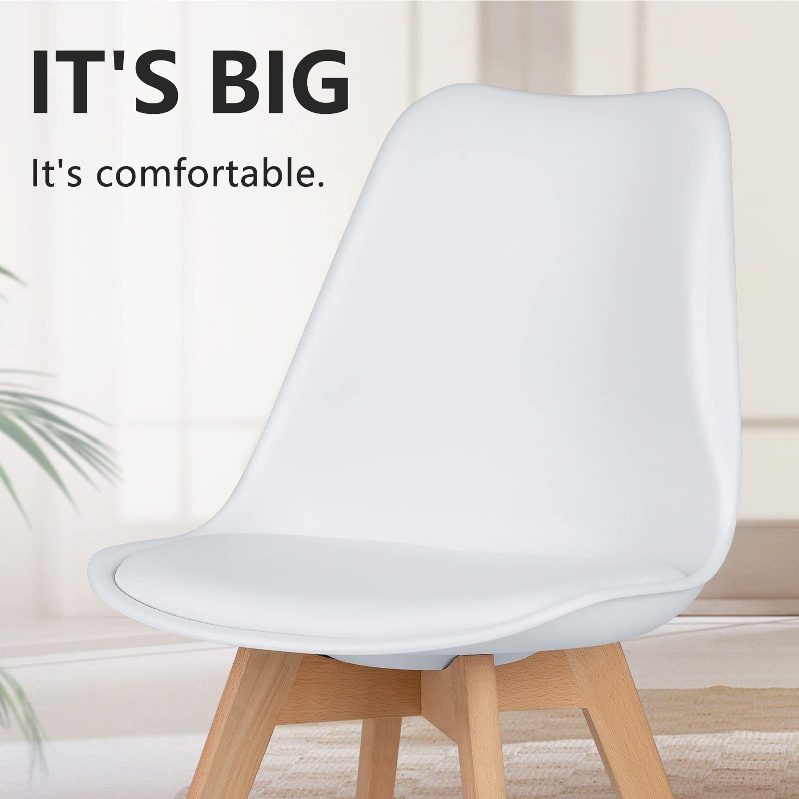 Dining Chairs Set of 4 Mid-Century Modern Dinning Chairs