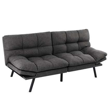 Sleeper Convertible Sofa Bed,Memory Foam Couch,Convertible Loveseat for Living Room