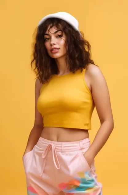 Green Crew Neck Sweater       