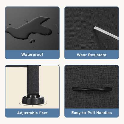 Dresser for Bedroom, Drawer Dresser Organizer Storage Drawers Fabric Storage Tower