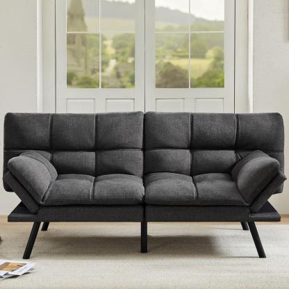 Sleeper Convertible Sofa Bed,Memory Foam Couch,Convertible Loveseat for Living Room