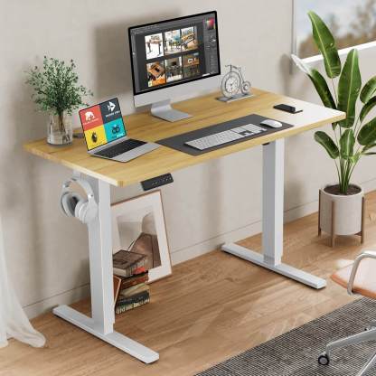 Electric Height Adjustable Standing Desk,Sit to Stand Ergonomic Computer Desk