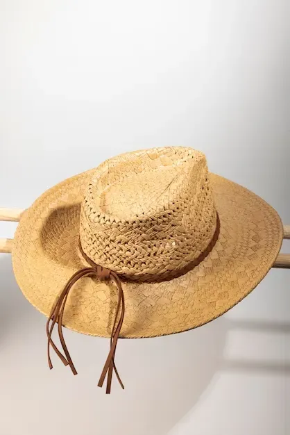 Raffia Bucket Hat