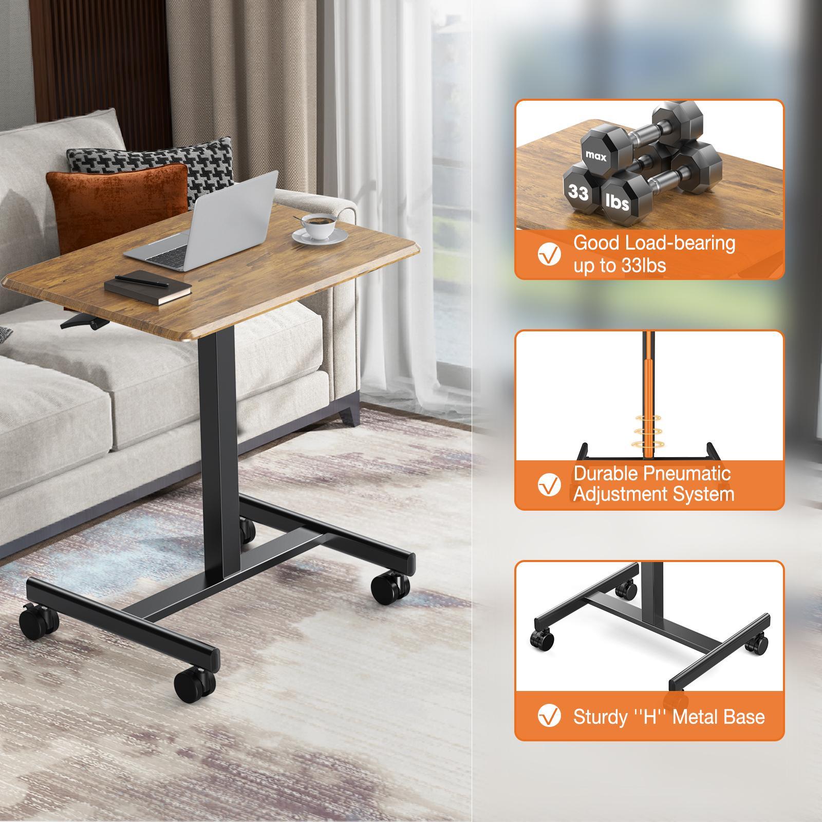 Small Standing Desk Mobile Standing Desk Adjustable Height