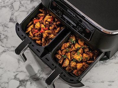 2 Independent Cooking Zones