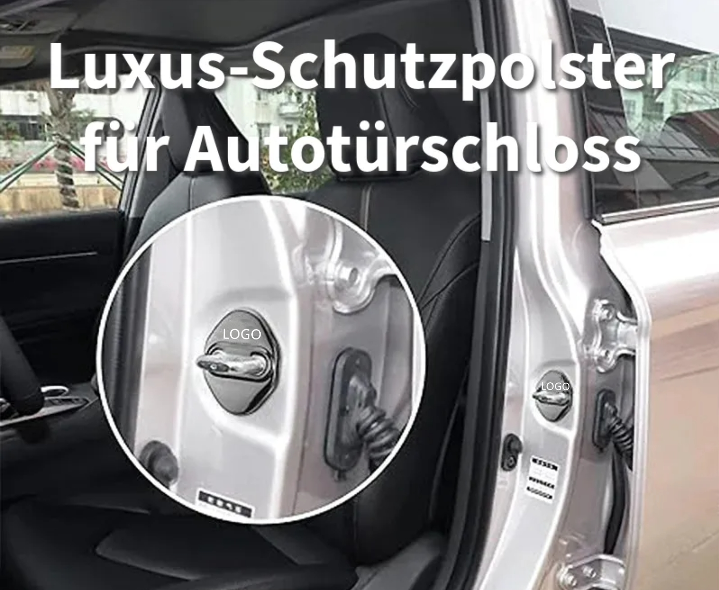 Luxus-Autotür-Schutzpads | 4 Stück Bitte Geben Sie auf der Checkout-Seite das Automodell und das Jahr an