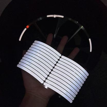 Reflektierende Aufkleber für Autoräder